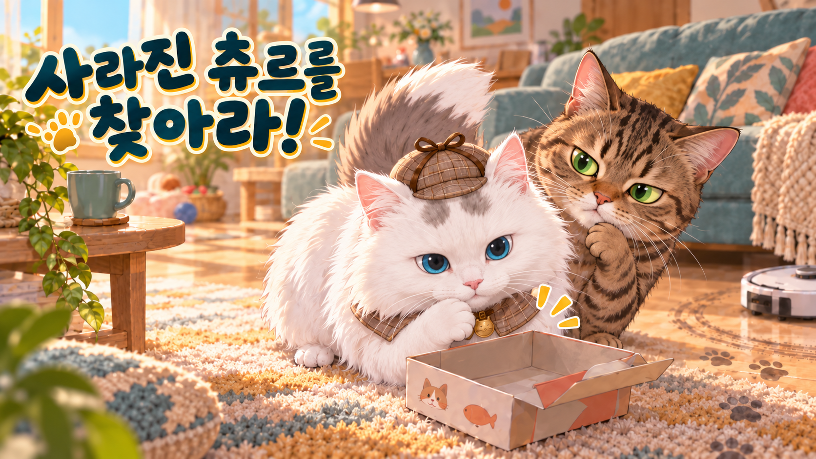 사라진 츄르를 찾아라! 게임 썸네일