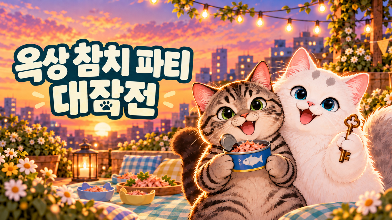 옥상 참치 대작전 게임 썸네일